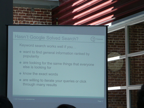 "Hasn't Google solved search?" by asmythie/Flickr